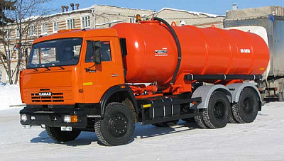 КО-505Б КамАЗ-65115-3081 машина для канализации
