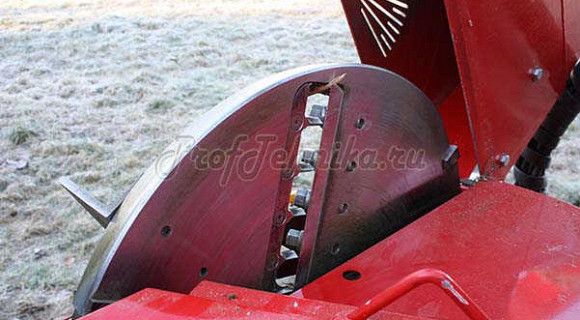Ножи и прерыватели щепы дробилки для измельчения древесины ТР-230ВОМ-К