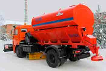 КО-806-02 КАМАЗ-43253 Распрелелитель противогололедных реагентов