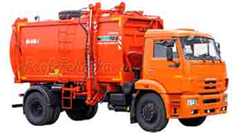 КО-440-7 | КамАЗ-43253 кузов с верхней загрузкой ТБО