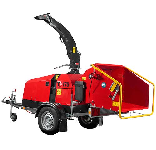 Linddana™ ТР-175-бензиновый ДВС 35 л.с. [Для переработки в щепу ⌀ до 175 мм]
