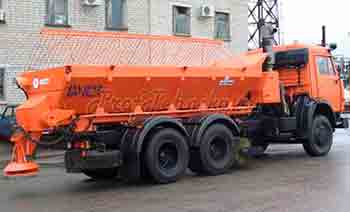 КО-823-02 КамАЗ-65115-3082 Распрелелитель противогололедных реагентов
