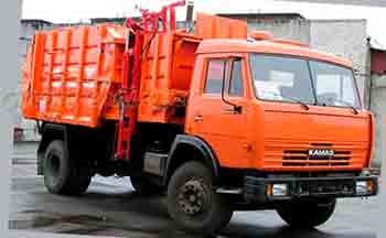 МКМ-4503 | КамАЗ-43253 кузов с верхней загрузкой ТБО