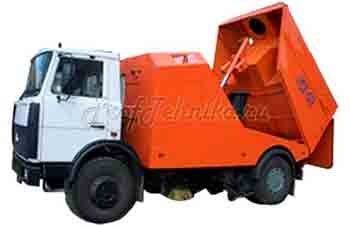 КО-326-09 КАМАЗ-43253 Дорожный пылесос
