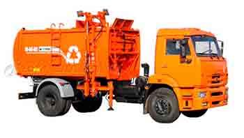 КО-440-4К1 КамАЗ-43253 кузов с верхней загрузкой ТБО