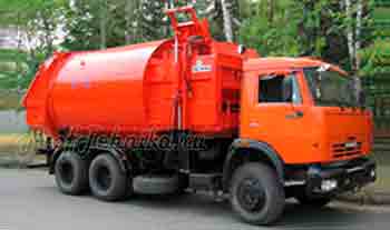 КО-449-02 | КамАЗ-65115 кузов с верхней загрузкой ТБО