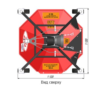 Зилла Одно роторная для минитрактора