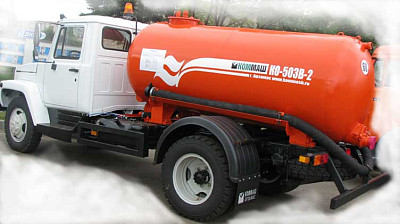КО-503В2-2 ГАЗ-3309 машина для канализации