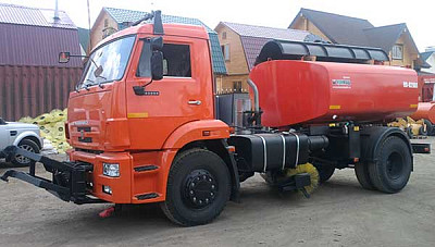 ko-829a1 КамАЗ-43253 Коммунальная машина зима-лето
