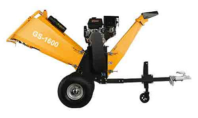 GS1600 [ Для утилизации ⌀ до 15 см / привод ДВС 15 л.с.]