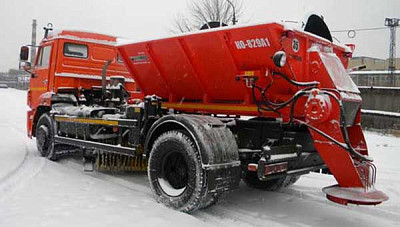 ko-829a1 КамАЗ-43253 Коммунальная машина зима-лето