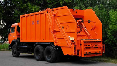 Зад.загр. КО-427-03-КамАЗ-65115-3081 Задний ковш с опрокидывателем-захватом