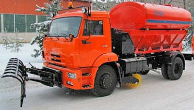 КО-806 КамАЗ-43253 Коммунальная машина зима-лето