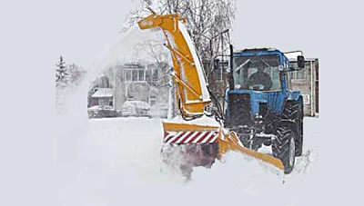 Роторный снегоочиститель